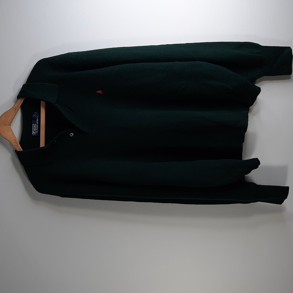 POLO RALPH LAUREN evergreen sweater SZ XXL
